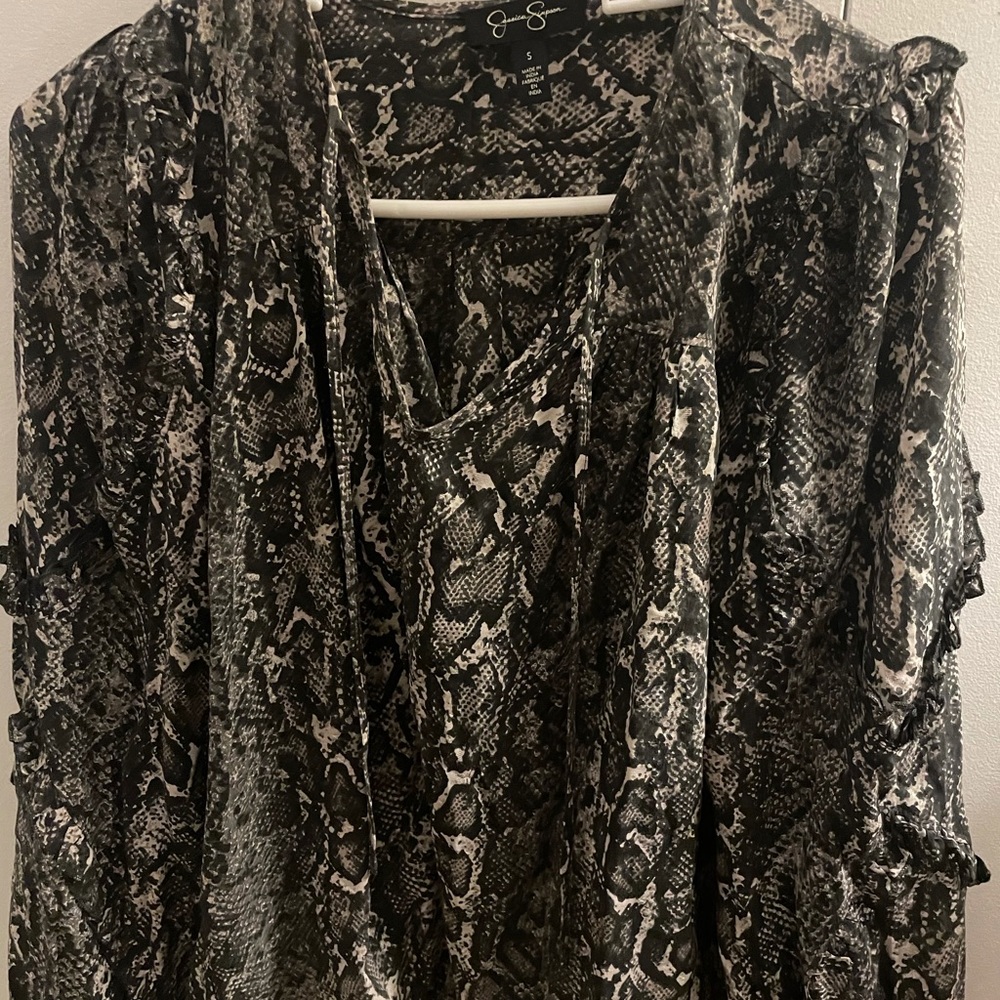 Snake skin shirt